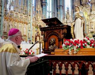 Archbishop Terrence Prendergast consecrates his Ottawa diocese to the Immaculate Heart of Mary on July 1. 