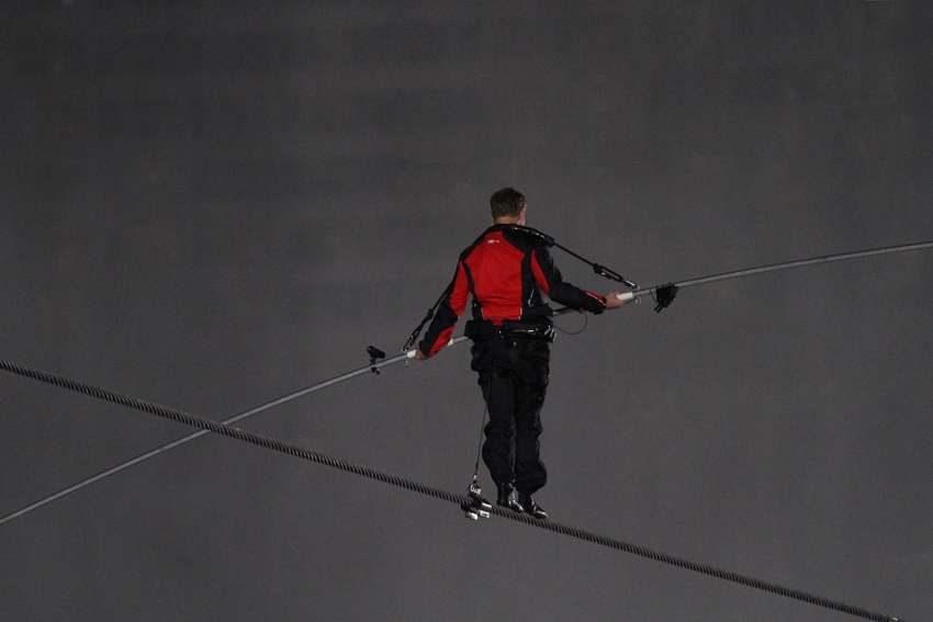 Like Nik Wallenda on a tightrope, there is tension in relationships and where they will take us.