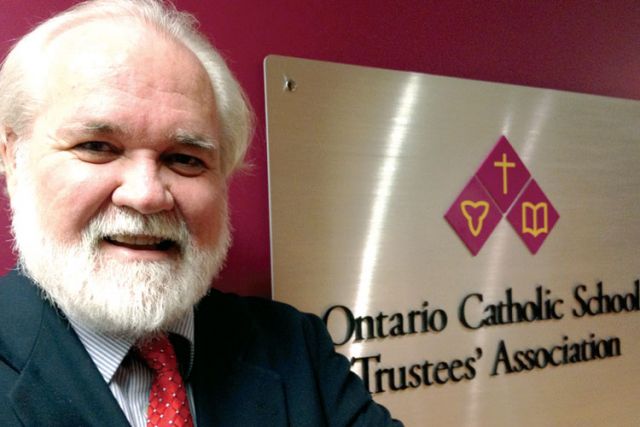 Brian O’Sullivan, director of Catholic education for the Ontario Catholic School Trustees’ Association.