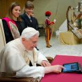 Pope Benedict&#039;s @pontifex Twitter account has generated more than 270,000 comments and responses from other Twitter users