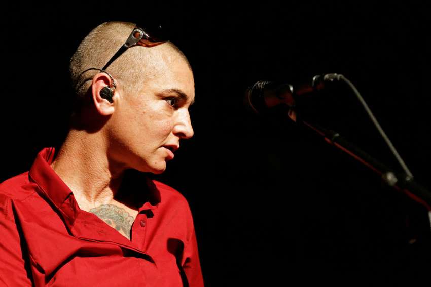 Sinéad O’Connor performs in concert in 2014.