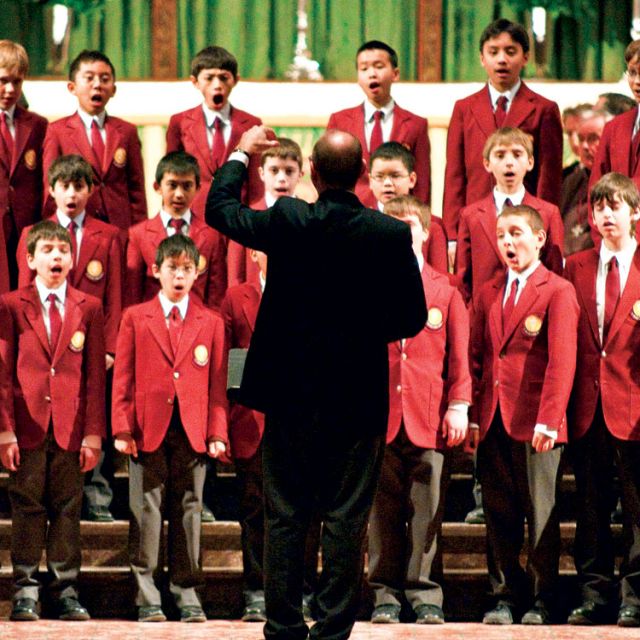 For 75 years the boys of Toronto’s St. Michael’s Choir School have been making beautiful music. The school continues to be recognized as one of the world’s finest music schools and counts among its alumni a long list of famous musicians, including tenors Michael Burgess and John McDermott, as well as the Barenaked Ladies’ Kevin Hearn. 