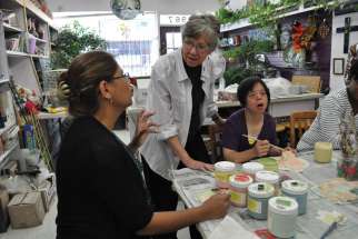 Sr. Helen Kluke leads people to light and peace through her pottery classes.