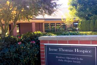The Irene Thomas Hospice in Ladner, B.C.