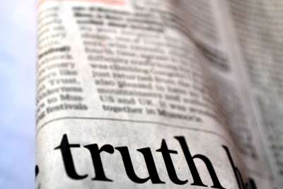 Editorial: Truth will set us free
