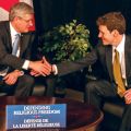 Prime Minister Stephen Harper with Canada’s new Religious Freedom Ambassador Andrew Bennett. 