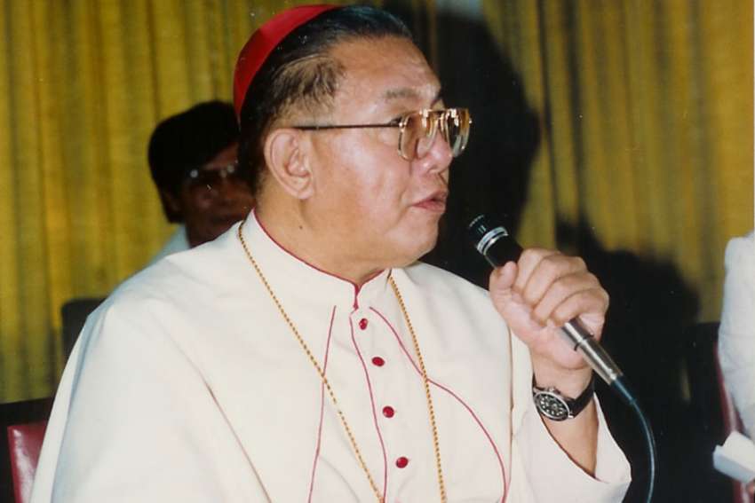 Archbishop Socrates Villegas of Lingayen-Dagupan recalls the influential late-cardinal Jaimie Sim, pictured, Feb. 26 as the Philippines deals with thousands of deaths as a result of President Rodrigo Duterte&#039;s &#039;war on drugs.&#039;