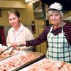 Spicy chicken is on deck for dinner served by the Felician Sisters on this evening. Like other drop-ins the St. Felix Centre relies on donated food.