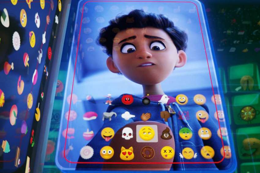 Alex, voiced by Jake T. Austin, appears in the animated movie &quot;The Emoji Movie.&quot;