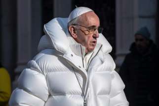 A photo that went viral shows Pope Francis in a designer bomber jacket. It was later exposed as fake.