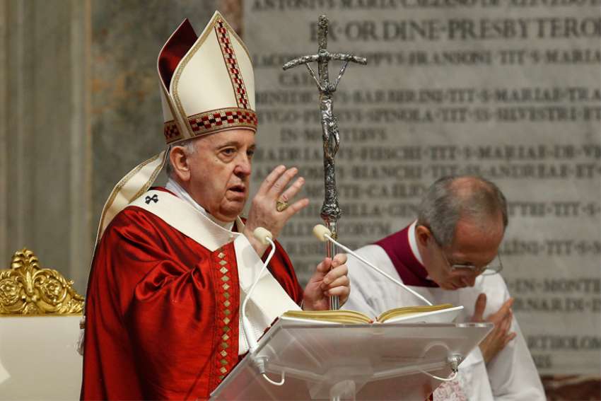 World needs more prayer, less complaints Pope Francis says at pallium Mass