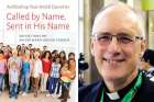 Archbishop Paul-Andre Durocher and his new book.
