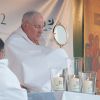 Cardinal Marc Ouellet, prefect of the Vatican&#039;s Congregation for Bishops, presides over an exposition of the Eucharist during the 50th International Eucharistic Congress in Dublin June 13.