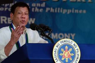 Duterte accused U.N. special rapporteurs and ICC investigators of painting him as a &quot;ruthless and heartless violator of human rights who allegedly caused thousands of extrajudicial killings.&quot;