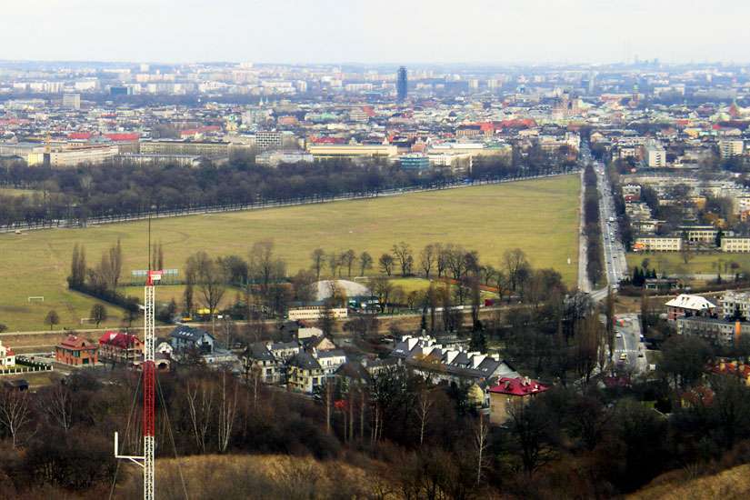 Blonia Park is seen in an undated photo from the Kosciuszko Mound in Krakow, Poland. The park will be one of the major gathering spots for World Youth Day pilgrims during the July 26-31 festival, and security officials in Poland are working to ensure participants are safe throughout the event. 